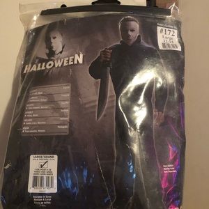michael myers youth boys large costume